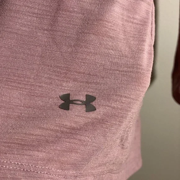 Under Armour Women's WhisperLight Purple Long Sleeve Top Size M - Picture 5 of 8